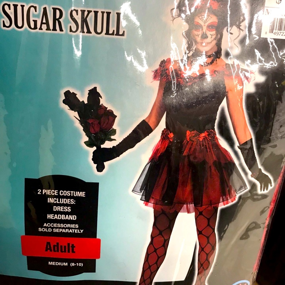Costume sugar skull